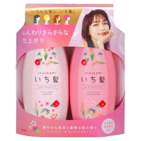 BỘ GỘI XẢ ICHIKAMI DƯỠNG PHỤC HỒI - 4901417786654